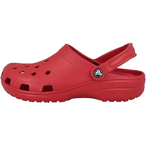 Crocs Classic Clogs Unisex Clogs Wasserfreundlich und schnell trocknend Pepper Größe 38-39