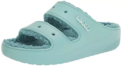 Crocs Classic Cozzzy Sandal Pure Water Unisex Men Women Sandal W8/M7