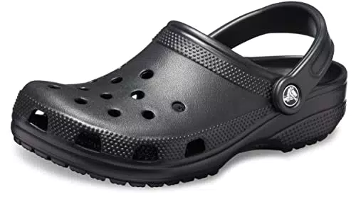 Crocs unisex-adult Classic Clog Clog, Black