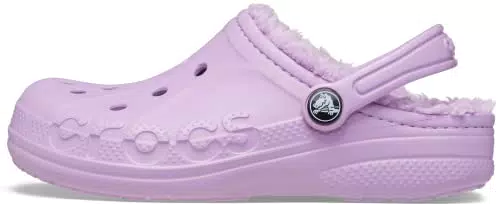 Crocs Unisex Kinder Baya gefütterter Clog K, Orchidee