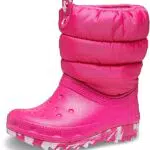 Crocs, Winter Boots, pink