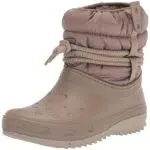 Crocs Women's Classic Neo Puff Luxe Boot 38- Mushroom