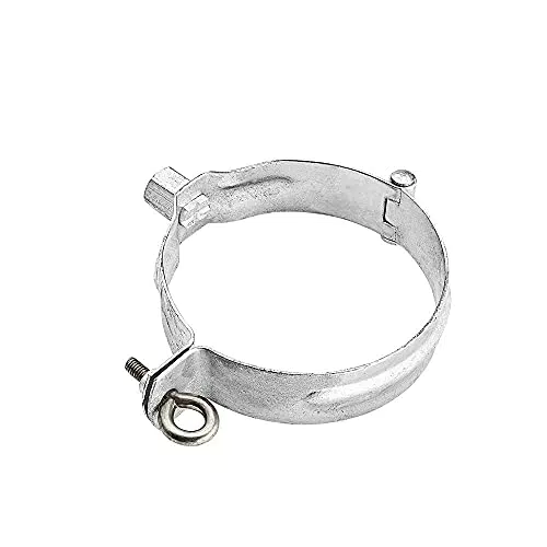 dachrinnen-shop.de Verzinkte Schraubrohrschelle M10