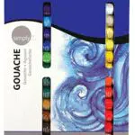 Daler Rowney 126600924 - Simply Gouache Set, 24 x 12 ml