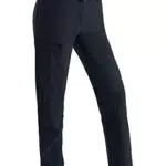 Damen Wanderhose Inara Slim, Schwarz, 46