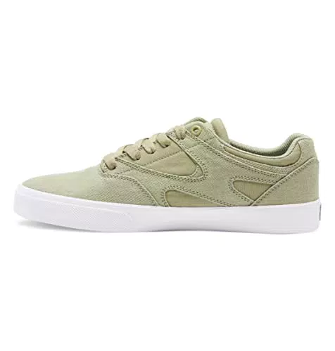 DC Shoes Herren Kalis Vulc Sneaker, Dusty Olive