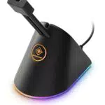 Deltaco Gaming RGB Maus Bungee - 8 RGB-Modi - USB-C - Schwarz