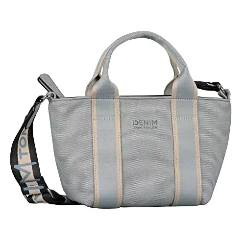 Denim TOM TAILOR, VERENA, Damen, Reißverschluss Tragetasche Light Blue