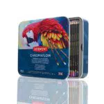 Derwent Chromaflow Buntstifte im 72er Set in Metallbox