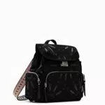 Desigual Damen Back_ BACK SUMMER DANDELION HA 2000, Schwarz