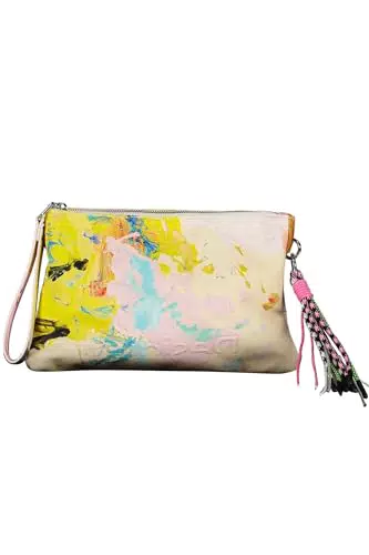 Desigual Women's Bag_MANCHAS_Dortmund 1001 RAW, White
