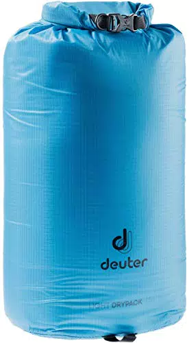 DEUTER Light Drypack 15 Packsack, azure, 38 x 22 x 15 cm