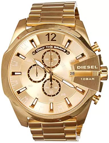 Diesel Herrenuhr Mega Chief, QuarzChronographenwerk
