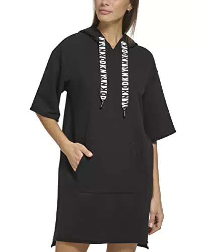 DKNY Sport Women's Two Tone Logo Drawcord Sneaker Dress
