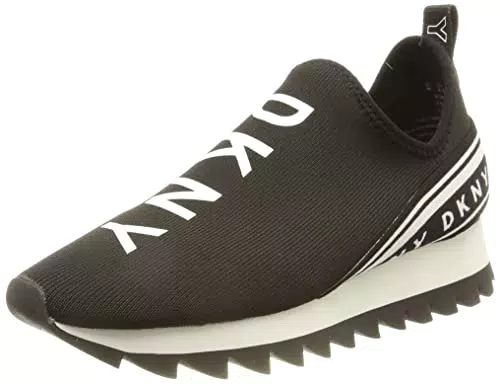 DKNY Women's Footwear ABBI - SLIP ON SNEAKER, BLACK