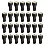 DOITOOL 40Pcs Quadratischen Kopf Auto Air Vent Clips Auto Klimaanlage Clips Auto Steckdose Parfüm Clips Dekorative Lufterfrischer Clips für Auto Air Vent Dekoration Schwarz