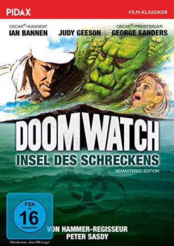 Doomwatch - Insel des Schreckens - Remastered Edition / Gruseliger Sci-Fi-Mysteryhorror von Hammer-Regisseur Peter Sasdy