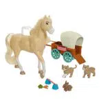 Dreamworks Spirit HCH51 - Tier-Babysitting mit Chica Linda Spielset mit Pferd