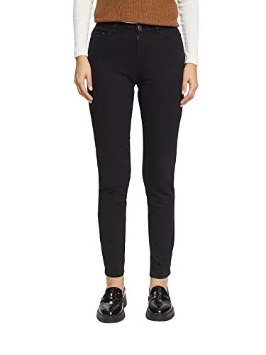 edc by Esprit Skinny Fit Hose mit mittlerer Bundhöhe