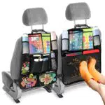 EIEVEY Rückenlehnenschutz Auto kinder, Auto Organizer