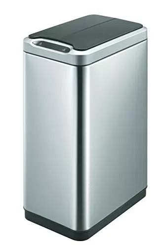 EKO Phantom Sensor Bin 30L, Metall, edelstahl matt, 25 x 37.5 x 62.4 cm