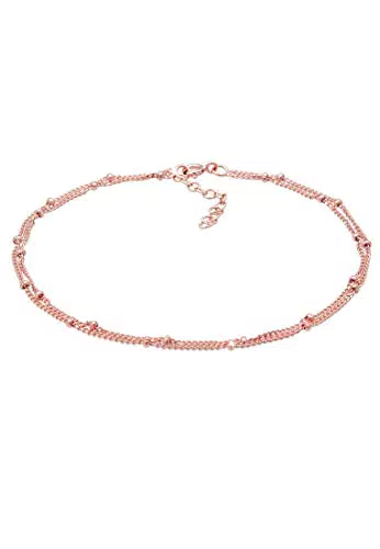 Elli Fußschmuck Damen Kugel Zeitlos Basic in 925 Sterling Silber