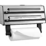 Emsa 504180 Contura 3-fach-Schneidabroller, Küchenrolle