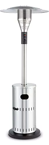 Enders Terrassenheizer Gas SOLID Edelstahl, Gas-Heizstrahler 5800