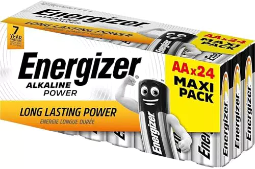 Energizer Batterie Alkaline Power AA, E300456401, Silber/schwarz