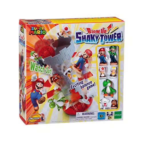 EPOCH Games Super Mario Blow Up! Shaky Tower Geschicklichkeitsspiel