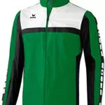 Erima Herren Classic 5-C Regenjacke, smaragd/schwarz/weiß