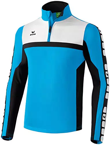 Erima Kinder Classic 5-C Trainingstop, Curacao/schwarz/weiß
