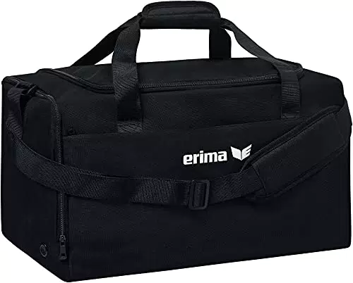 Erima Unisex Team Sport Tasche, schwarz, M