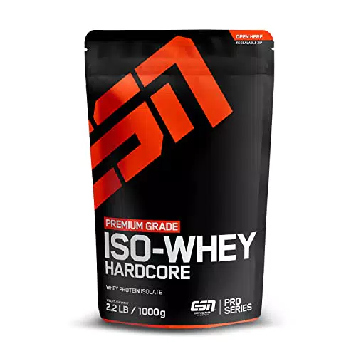ESN Isowhey Hardcore Protein Pulver, Chocolate, 1000 g
