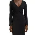 ESPRIT Collection Damen 991eo1e320 Kleid, Schwarz, L EU