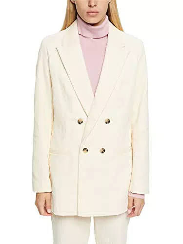ESPRIT Damen 102EE1G306 Blazer, 055/ICE, 40