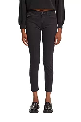 Esprit Damen 992CC1B331 Hose, 001/BLACK, 36/34
