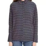 ESPRIT Gemusterte Crêpe-Bluse
