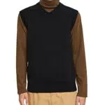 ESPRIT Herren 102EE2I318 Pullover, 001/BLACK, XS