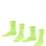 ESPRIT Unisex Kinder Socken Foot Logo 2-Pack K SO Baumwolle einfarbig 2 Paar