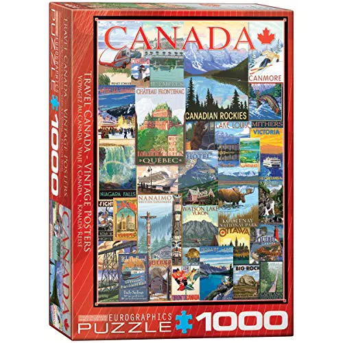 Eurographics 1000 Teile - Kanadareise, 48x68cm