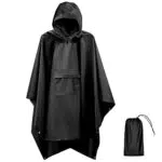 Euyecety Regenponcho Damen und Herren, Wasserdicht Regenjacken Regencape Unisex