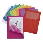 Exacompta 50250E Fenstermappen 25er Pack zufällige Farbe