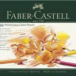 Faber-Castell 110060 - Farbstifte Polychromos, 60er Metalletui