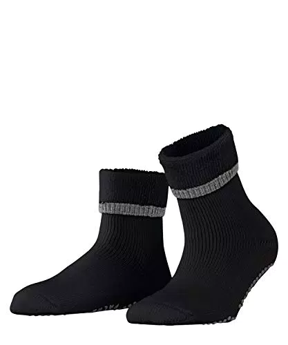 FALKE Damen Hausschuhe Cuddle Pads X-Mas, Baumwolle Schurwolle