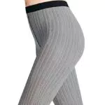 FALKE Damen Haziness W TI Strumpfhose, Grau, S-M