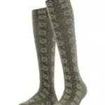 FALKE Damen Kniestrümpfe Spiral Shell, Fein 50 DEN