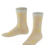 FALKE Mädchen Bees and Flowers Socken, beige, 27-30