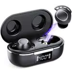 FAMOO Bluetooth Kopfhörer in Ear, 5.3 Kabellos, 42 Stunden Spielzeit mit Ladeetui