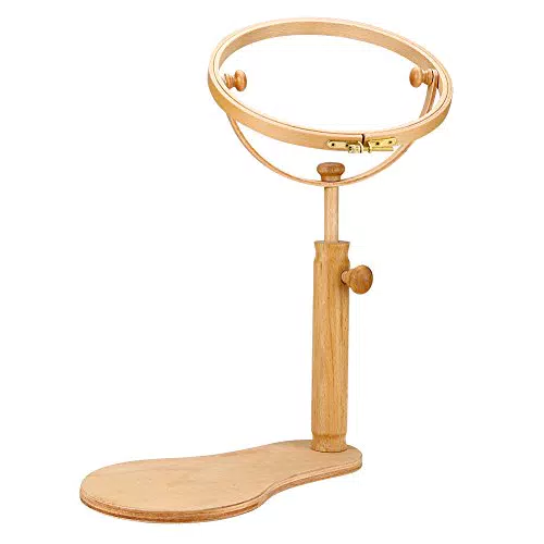 Kreuzstich, Stickerei Ständer Hoop Holz Stickerei Kreuzstich Hoop Ring Rahmen einstellbare Nähwerkzeuge